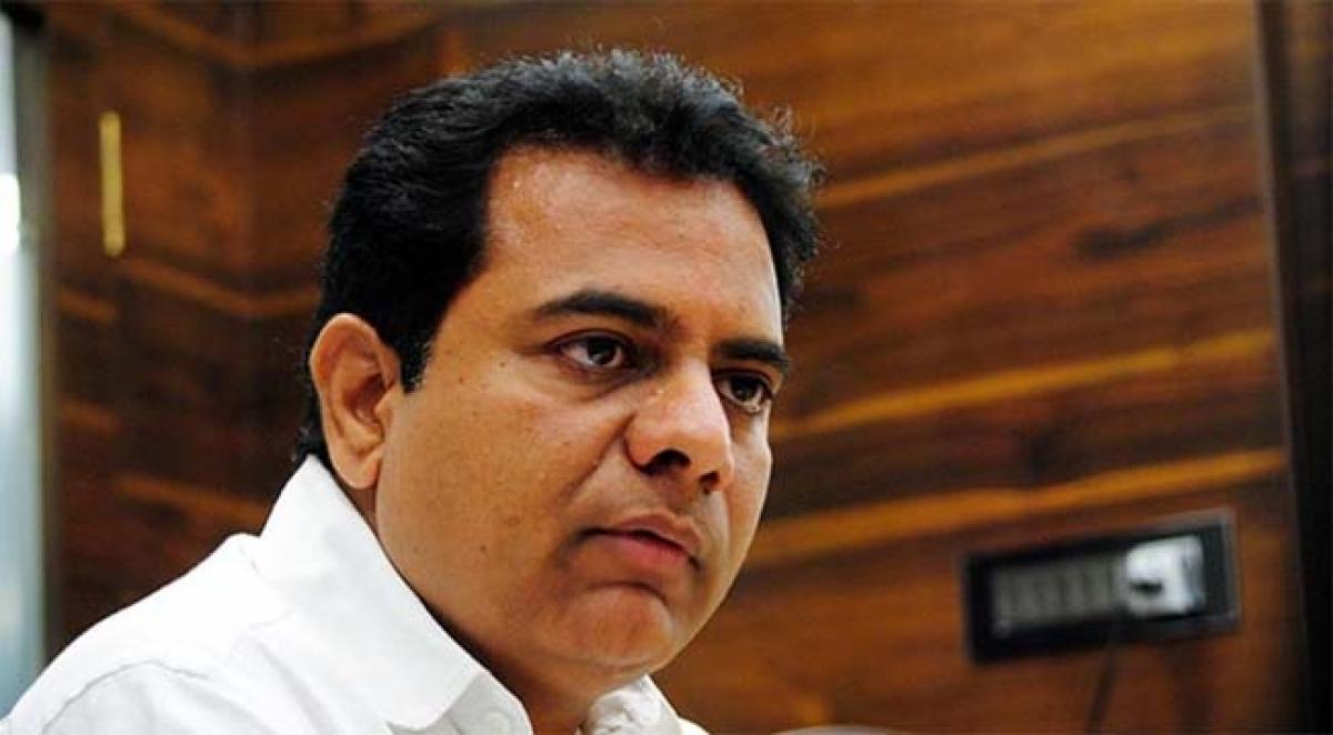 KTR launches Haritha Haram in Hyderabad